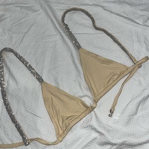 👙💫 NEW MESHKI DIAMOND NUDE BIKINI TOP